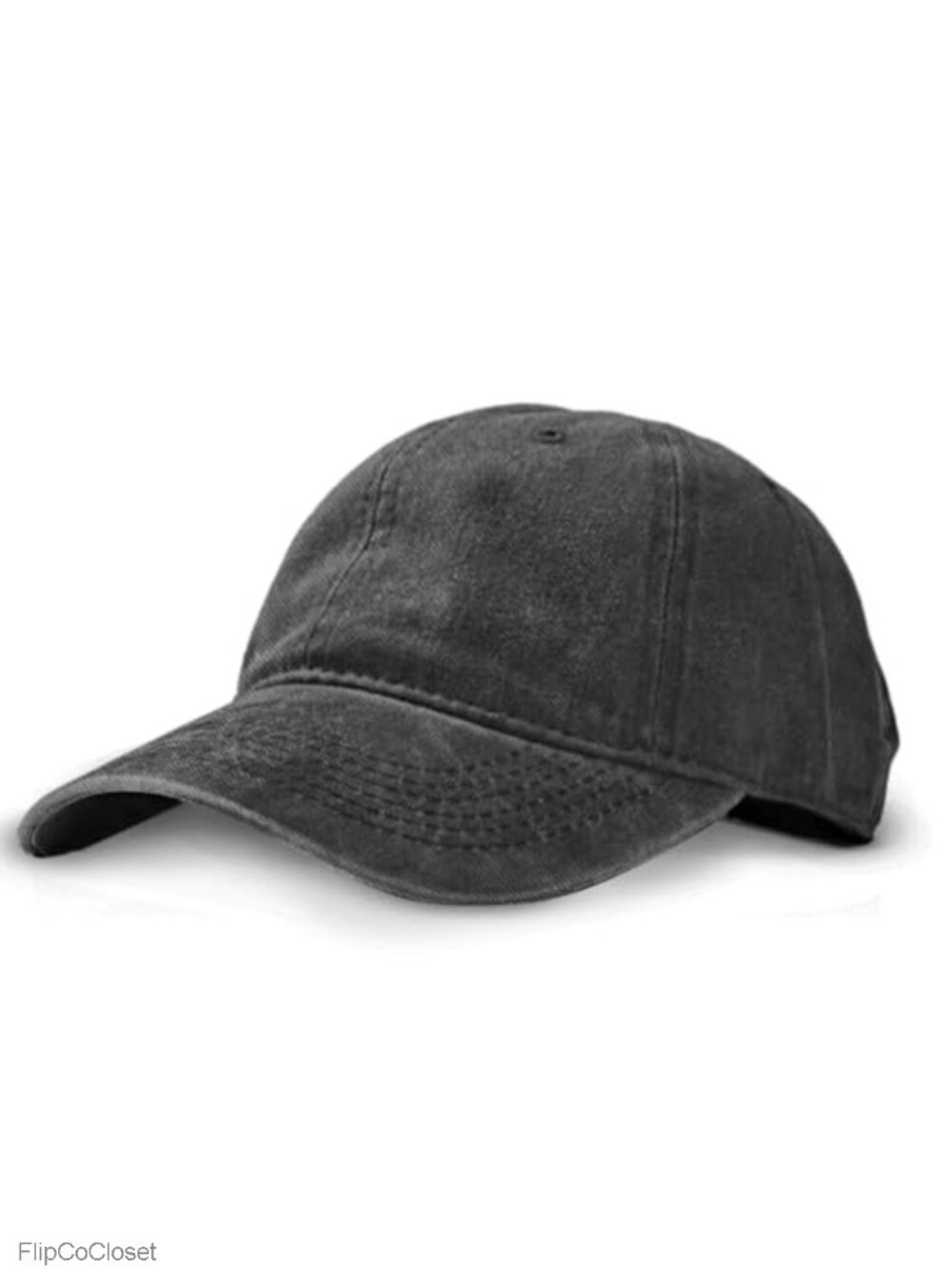 Unisex Vintage Washed Low Profile Baseball Cap Adjustable Buckle